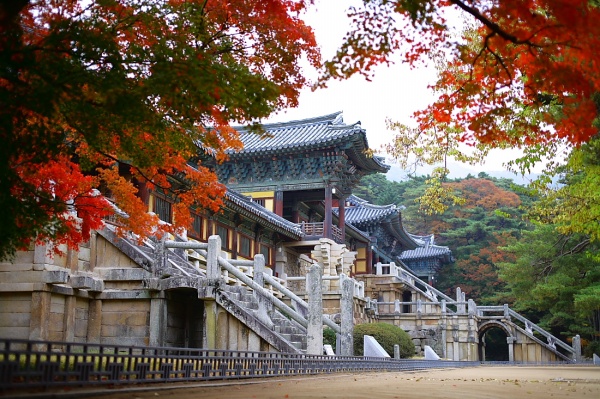 Du lịch Hàn Quốc ghé thăm chùa Bulguksa